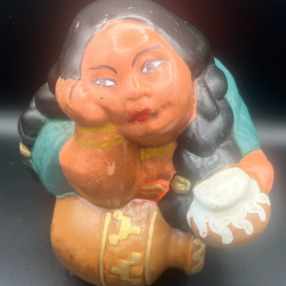 Vintage 1980s Mexican Gordita/Lupita Pottery